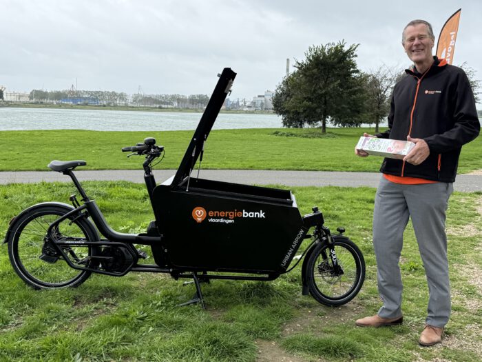 Peter Bout van de Vlaardingse Energiebank.